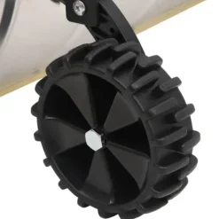 vidaXL Snöskyffel med utdragbart handtag silver 61 cm stålblad - Snöskyfflar