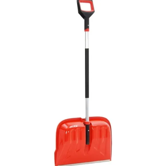 vidaXL Snöskyffel röd 136 cm aluminium - Snöskyfflar
