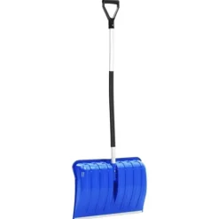 vidaXL Snöspade blå 145 cm aluminium - Snöskyfflar