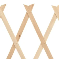 vidaXL Spaljéstaket 5 st Gran Trä 180x60 cm 47240