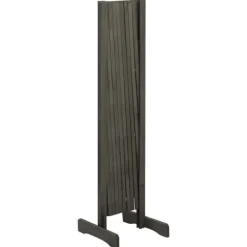 vidaXL Spaljéstaket grå 180x100 cm massivt granträ - Staket