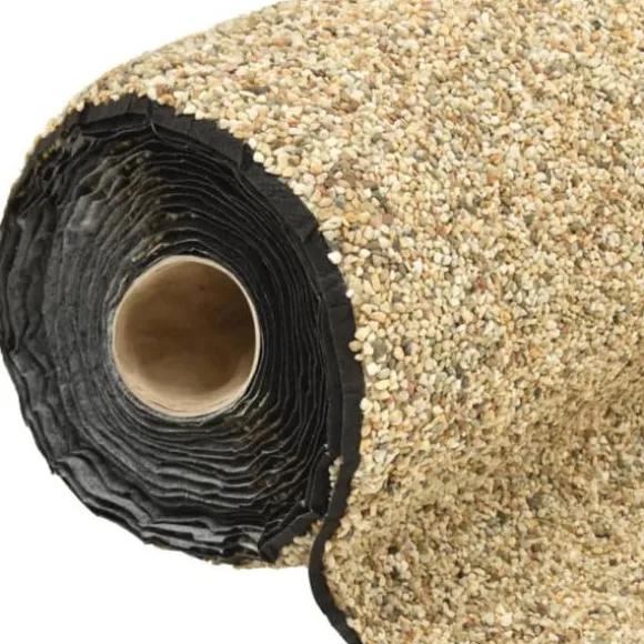 vidaXL Stenbeläggning Dammbeläggning Trädgårdsdamm Fodertäckning Utebassäng Sand 149521