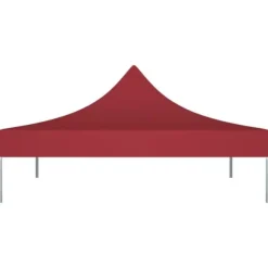 vidaXL Tak till partytält 3x3 m vinröd 270 g/m² - Tak till partytält & lusthus
