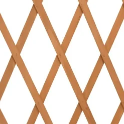 vidaXL Trädgårdsgaller Avskiljare Stöd för Klängväxter Rabatter Utomhus Orange 314828