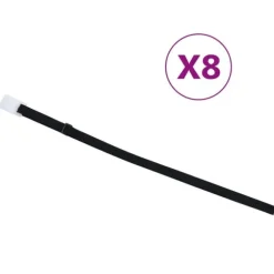 vidaXL Universella fästen för poolskydd 8 st 1,8 m
