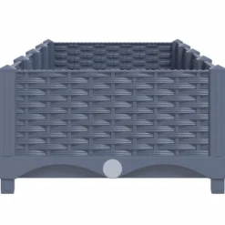 vidaXL Upphöjd odlingslåda 160x40x23 cm polypropen - Krukor & odlingslådor