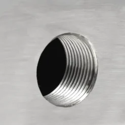 vidaXL Vattenfall med LED 30x34x14 cm rostfritt stål 304 - Fontäner