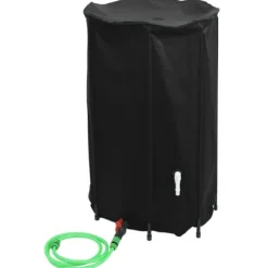 vidaXL Vattentank med kran vikbar 500 L PVC - Bevattning