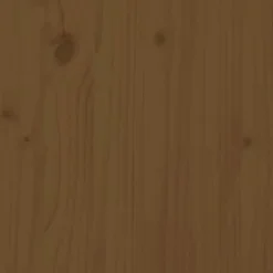 vidaXL Vedställ Honungsbrunt 47x39,5x48 cm massiv furu