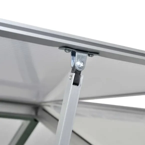 vidaXL Växthus 3,46 m² förstärkt aluminium - Växthus