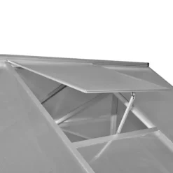 vidaXL Växthus 3,46 m² förstärkt aluminium - Växthus