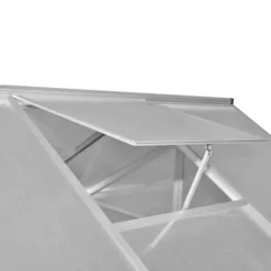 vidaXL Växthus i förstärkt aluminium med basram 4,6 m² - Växthus