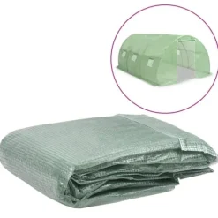 vidaXL Växthusöverdrag (13,5 m²) 300x450x200 cm grön - Trädgårdsskötsel