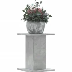 vidaXL Växtställ 2 st betonggrå 30x30x40 cm konstruerat trä
