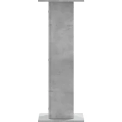 vidaXL Växtställ 2 st betonggrå 30x30x80 cm konstruerat trä