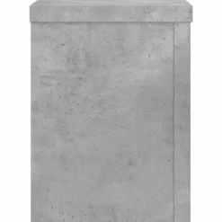 vidaXL Växtställ 2 st betonggrå 15x15x20 cm konstruerat trä