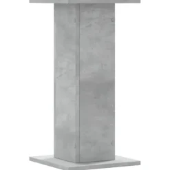 vidaXL Växtställ 2 st betonggrå 30x30x60 cm konstruerat trä