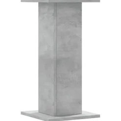 vidaXL Växtställ 2 st betonggrå 30x30x60 cm konstruerat trä