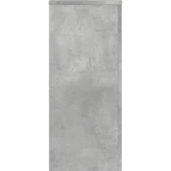 vidaXL Växtställ 2 st betonggrå 30x30x70 cm konstruerat trä