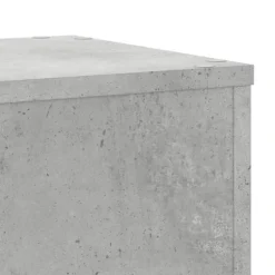 vidaXL Växtställ 2 st betonggrå 30x30x70 cm konstruerat trä