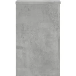 vidaXL Växtställ 2 st betonggrå 30x30x50 cm konstruerat trä