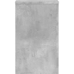 vidaXL Växtställ 2 st betonggrå 30x30x50 cm konstruerat trä