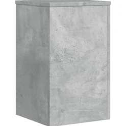vidaXL Växtställ 2 st betonggrå 30x30x50 cm konstruerat trä