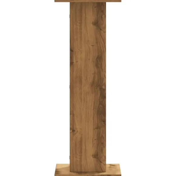 vidaXL Växtställ 2 st ek 30x30x80 cm konstruerat trä