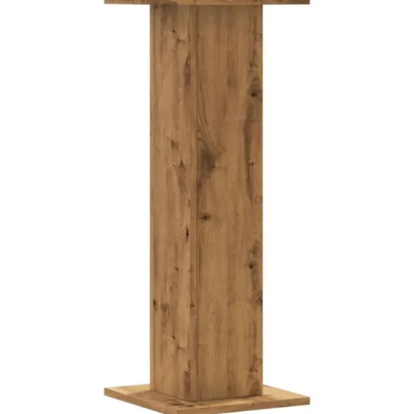 vidaXL Växtställ 2 st ek 30x30x80 cm konstruerat trä