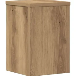 vidaXL Växtställ 2 st ek 20x20x30 cm konstruerat trä