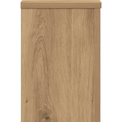 vidaXL Växtställ 2 st ek 20x20x30 cm konstruerat trä