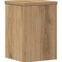 vidaXL Växtställ 2 st ek 20x20x30 cm konstruerat trä