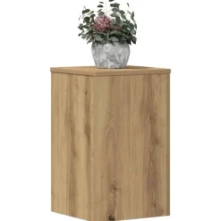 vidaXL Växtställ 2 st ek 30x30x50 cm konstruerat trä