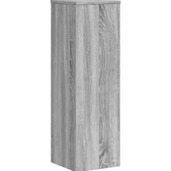 vidaXL Växtställ 2 st grå sonoma 25x25x80 cm konstruerat trä