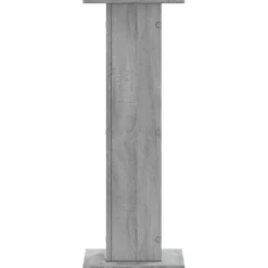 vidaXL Växtställ 2 st grå sonoma 30x30x80 cm konstruerat trä