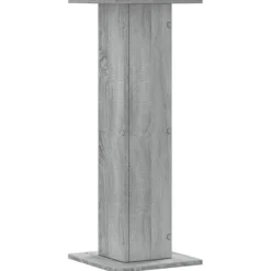 vidaXL Växtställ 2 st grå sonoma 30x30x80 cm konstruerat trä