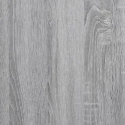 vidaXL Växtställ 2 st grå sonoma 33x33x100 cm konstruerat trä