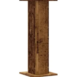 vidaXL Växtställ 2 st åldrat trä 30x30x80 cm konstruerat trä