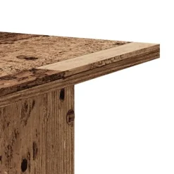 vidaXL Växtställ 2 st åldrat trä 30x30x80 cm konstruerat trä