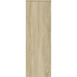 vidaXL Växtställ 2 st sonoma-ek 33x33x100 cm konstruerat trä
