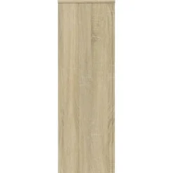vidaXL Växtställ 2 st sonoma-ek 33x33x100 cm konstruerat trä