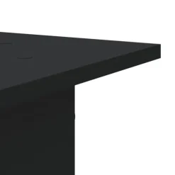 vidaXL Växtställ 2 st svart 30x30x60 cm konstruerat trä