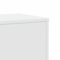 vidaXL Växtställ 2 st vit 33x33x100 cm konstruerat trä