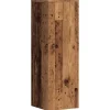 vidaXL Växtställ åldrat trä 33x33x100 cm konstruerat trä