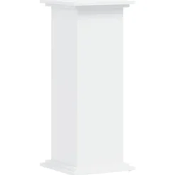 vidaXL Växtställ vit 33x33x80 cm konstruerat trä