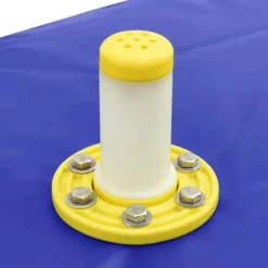 Vikbar vattentank med kran 2100 L PVC - Perfekt för regnvatten | Färg: Grön | Storlek: 2100 L