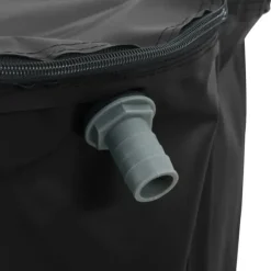 Vikbar vattentank med kran 1000 L - PVC regntunna | Färg: Grön | Storlek: 1000 L