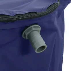 Vikbar vattentank med kran - Regntunna 1350 L PVC | Färg: Grön | Storlek: 1350 L