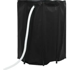 Vikbar vattentank med kran 1350 L - Slitstark PVC | Färg: Grön | Storlek: 1350 L