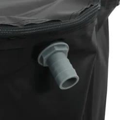 Vikbar vattentank med kran 1350 L - Slitstark PVC | Färg: Grön | Storlek: 1350 L